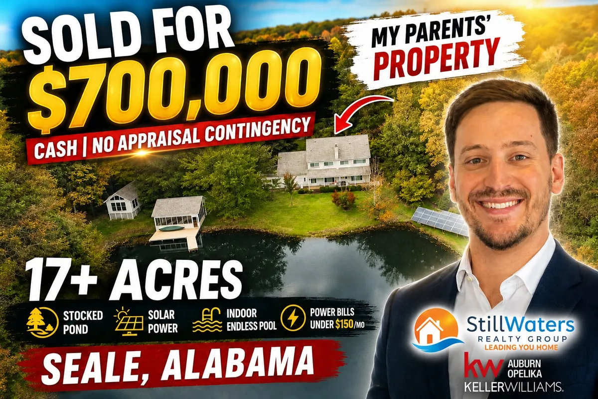 David Knapp with the headline “Sold for $700,000: 17+ acres, Seale, Alabama”