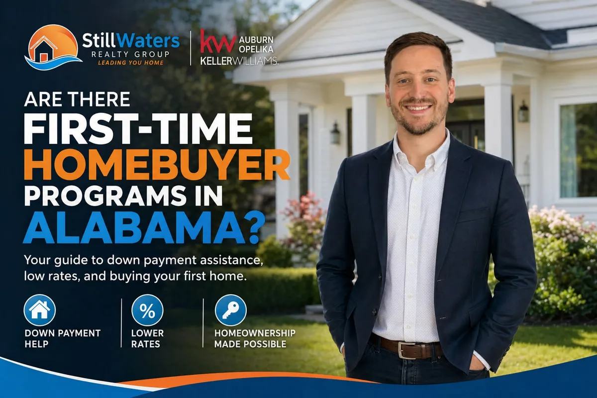 David Knapp beside the headline “Are there first-time homebuyer programs in Alabama?”